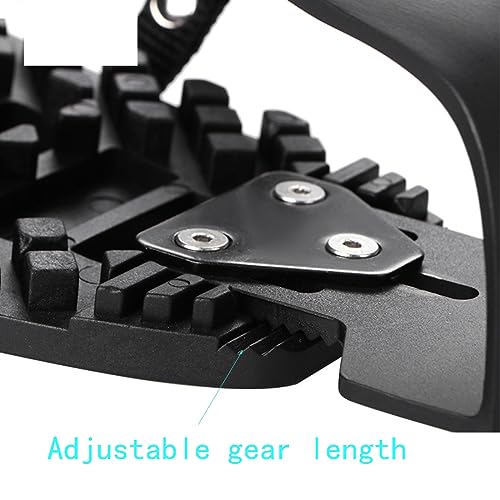 Bike Bicycle Toe Clips Cage ONLY - Compatible with Peloton Bike & Bike+ Pedals Adapters - Convert Look Delta Pedals to Dual Function Pedals - Ride with Sneakers by AngelReally - Image 8