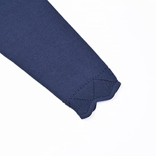 Baby Girls Navy Blue Sweater Cardigan Kids Shrug Bolero Party Church Clothes.3 6 Months #TOP3