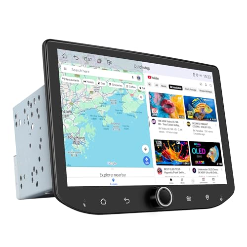 Joying Android 13 Double Din Car Stereo with Carplay &