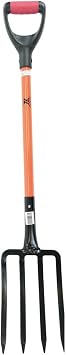 Zeluga 10-151 Fiberglass D-Grip Four-Tine Spading and Roofing Fork