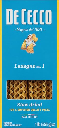 De Cecco Semolina Pasta, Lasagne No.1, 1 Pound - Thumbnail 4