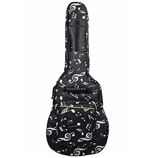JTRHD Housse pour Guitare Sac à Guitare Folklorique de 41 Pouces Oxford Tissu épaissie Sac de Guitare épaissie épaules… - Les Beatles, Paul McCartney, John Lennon, RIngo Starr, George Harrison