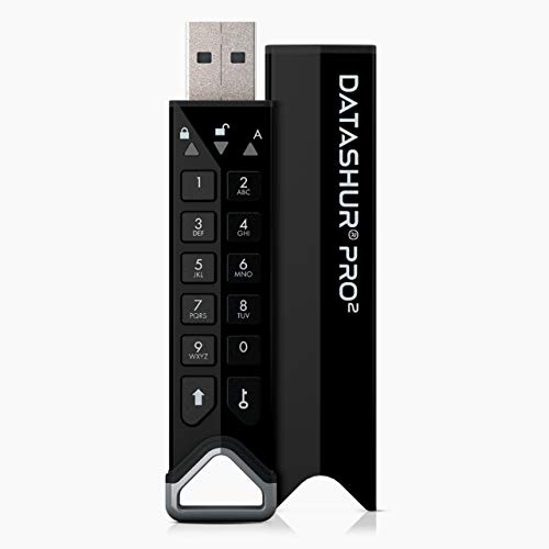 iStorage datAshur PRO2 128GB - Unidad flash USB cifrada segura 3.2