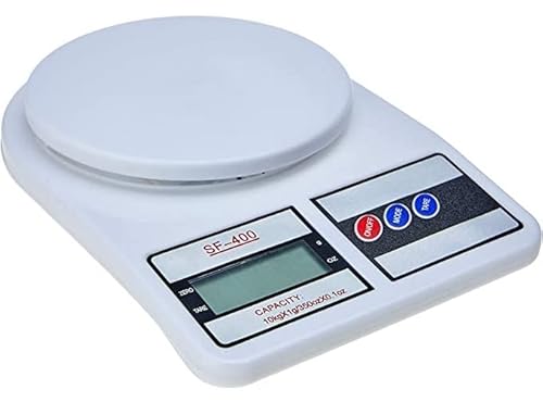 Balança de Cozinha Digital (10Kg) - Cor Branco, Bw