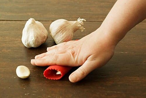 Miniatura 4 de Cestari Kitchen Pelador de ajos de silicona. No se adhiere olor a la silicona  Rojo  sin BPA
