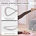 Wavar Pilates Essentials Kit for Women Pilates Equipment with 13.5