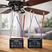 Podoy Ceiling Fan Capacitor CBB61 for NEW TECH Harbor Breeze 4.5uf 6uf 6uf 5 Wire (2 Pack)
