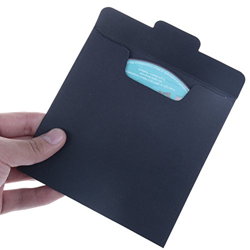 50 custodie per CD in carta kraft, buste da