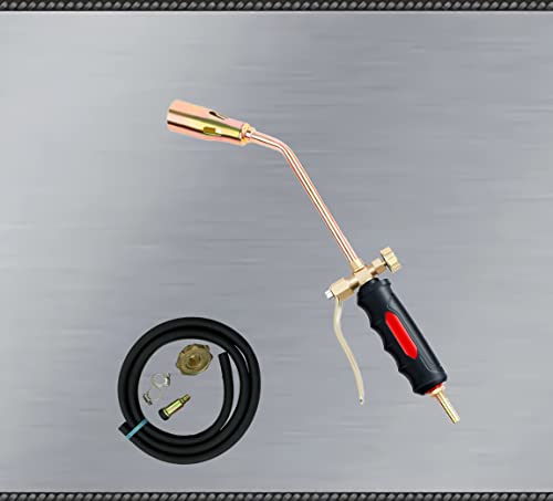 A Propane Torch Can Be Used For A Variety Of Purposes, Such As Melting Ice, Welding. It Has A 4-Foot-Long Hose, And It Can Also Be Used As A Torch Kit For A Fireplace And Burning Charcoal. #TOP27