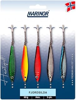 Marinor Fjordsilda Pilker-Set 5-tlg., 18-60 g