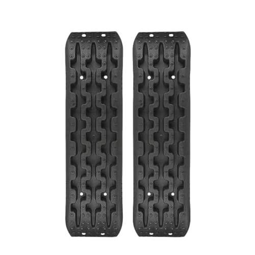 TAYTHI 2個セット 車用スタック救助ボード オフロードレスキーボード 収納バッグ付 (ブラック)