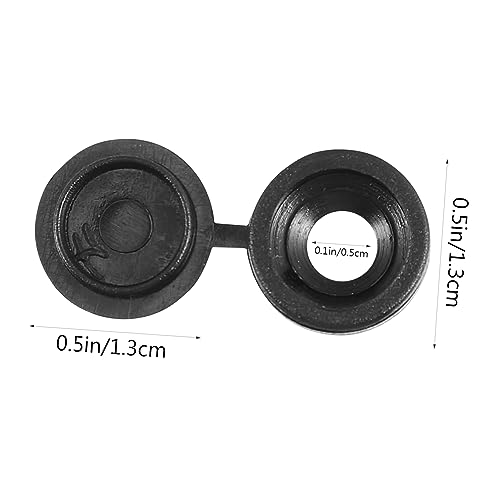 Mobestech 200 Pçs Parafusos Tampas Parafusos Tampa De Encaixe Parafuso Dobra Tampas De Encaixe Paraf