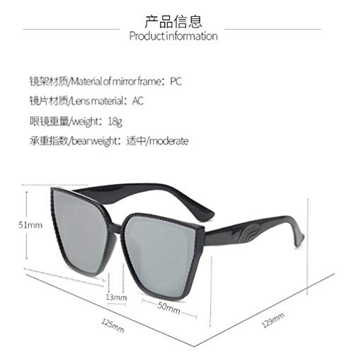 Children's sunglasses big black frame retro men's and women's children's glasses beauty anti-UV glasses2