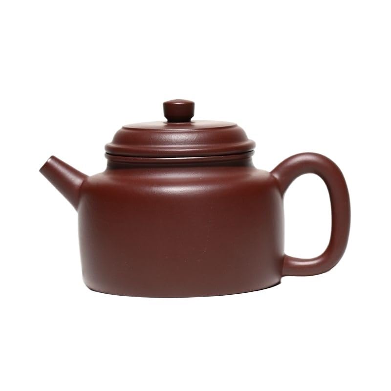 Czajnik Kung Fu do parzenia herbaty 230 ml, fioletowa glina, ręcznie robiony czajnik, surowa ruda, fioletowy czajnik Zhu Mud z sitkiem, zestaw do herbaty Zisha, ceramiczny zestaw do herbaty