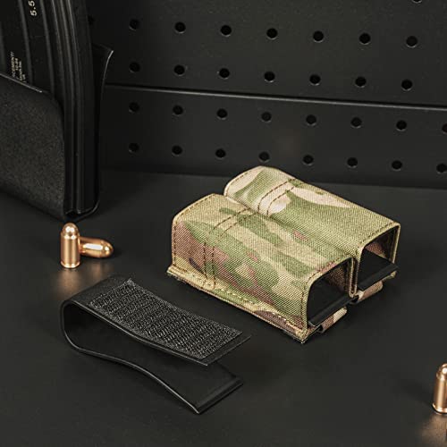 Double Mag Pouch Clip，2 Pcs 9Mm Magazine Holder Insert Set Clip. (Clips Only) #TOP6