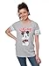Disney Womens T-Shirt, Mickey Mouse, Graphic Tees, Summer Top (Plus Size) (Gray, 3X)