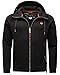 Produktbild STONE HARBOUR Pullover Hooded Sweatjacke Hoodie Kapuzenjacke B729 [B729 - Schwarz - Größe M - Gr. M]