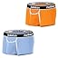 2 Pack Orange/Light Blue