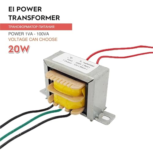 Transformateur EI 20VA 18V-0-18V pour alimentation électrique 220V