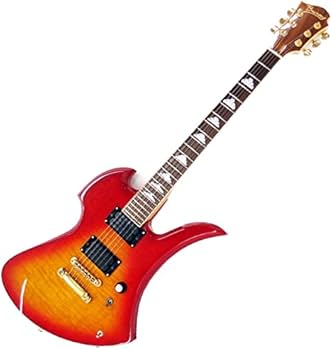 MAIVISエレキギター MGチェリーサンバースト系　中古品 Amazon | 【中古】BURNY /MG-85X CHERRY SUNBURST 【X JAPAN HIDE
