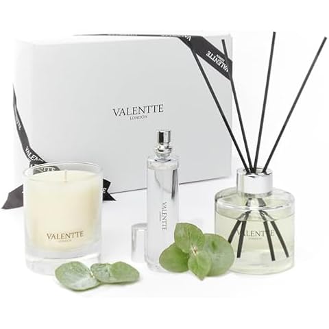 Scented Gift Box with Candle and Diffuser Cover