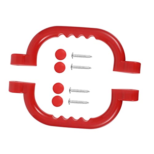 Wakauto 3 Conjuntos De Segurança Antiderrapante Alça De Plástico Balanço Interior Alças De Porta De