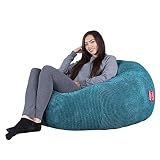 puff lounge ?????? !75% más ancho que el puf clásico habitual - !Sofá de 105 cm de ancho!