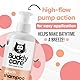 Buddycare Pfirsich-Katzenshampoo – Tiefenreinigendes Shampoo für Katzen – fruchtig duftend – mit Aloe Vera und B5 – 500 ml