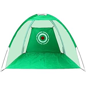 CHAWHO Redes de Práctica de Golf Portátil Red Jaula para Entrenamiento de Golf de Drive Poniendo Chipping Lona de Prácticas de Golf Red de Puertas al Aire Libre Entrenamiento de Putter Interior 4#