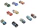 Disney FTX82 Pixar Cars DIE-CAST VEHICLES, 10 Pack, Multi Color