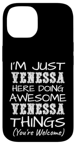 Just Venessa Here Doing Venessa Things ���O �X�}�z�P�[�X iPhone 14 �p