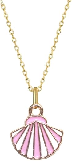 Rack Jack Y2K Charm Pendant - Sea Shell - Pink