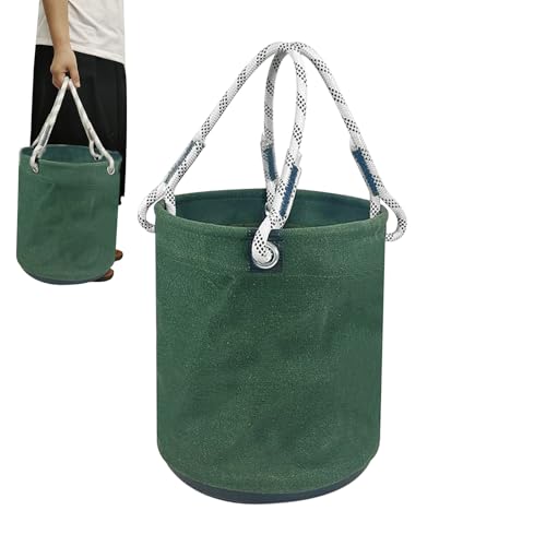 Tool Bucket Bag,All-Purpose Tool Organization Canvas Bucket | Sturdy Electrical Equipment Carrier Workstation Storage Pocket for Garden Builder Carpenter