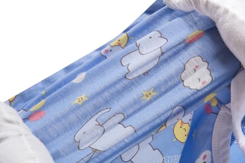Image of 2 Packs Pet Dog Recovery Onesie Suit for Dogs Cats After Surgery,Dog Abdominal Wounds Bandages Cone E-Collar Alternative. (Blue, S)