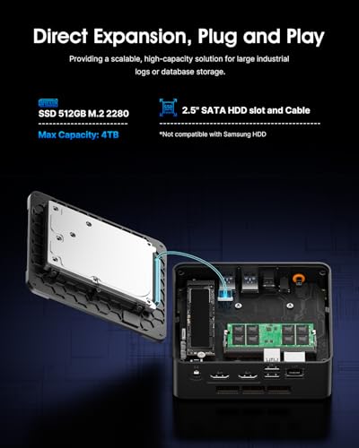 Image of C3 Mini PC Intel Core i3-5005U, 8G RAM 512G SSD