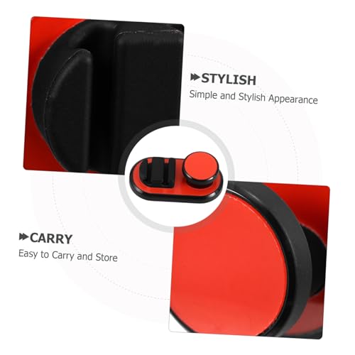 Luxshiny organizador de cables para escritorio multipropósito con adhesivo, diseño compacto naranja miniatura 3