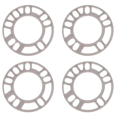 Cales d'espacement de roue de voiture 5mm universelles pour enjoliveurs