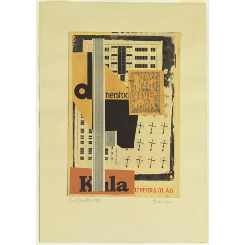 Toile Kurt Schwitters Karlsruhe ARTICULOZY reproduction d'art durable