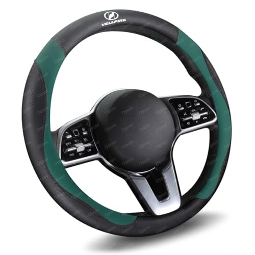 ヴェルファイア(VELLFIRE) 車用 ハンドルカバー ハンドル保護 ステアリングカバー ヴェルファイア 20系 30系 40系 ハンドルカバー車用軽自動車ステアリングカバー 本革汎用おしゃれ通気性がよい 滑り防止オールシーズン対応普通車ハンドル多車種適