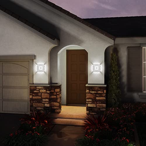 KAWELL 22W Modern Wall Light LED Wall Lamp Waterproof IP65 Aluminum Wall Wash Light LED Indoor Outdoor for Bedroom Stairs Bathroom Corridor Living Room Entrance Porch - Image 3