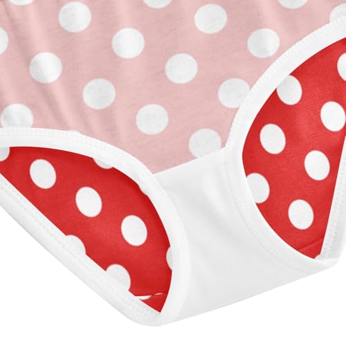 Girls' and Toddler Underwear Tagless Brief Cotton Hipster Panties 2-8 Years3