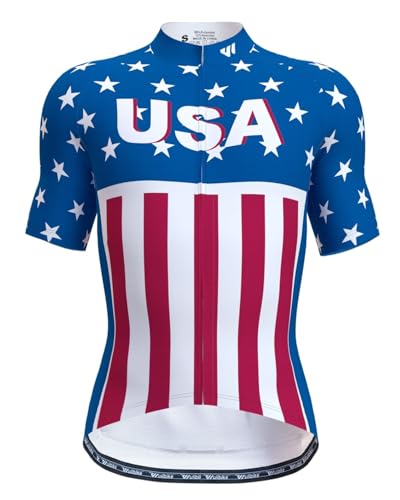 Maillot de cyclisme à manches courtes respirant Lo.gas pour vélo de route homme