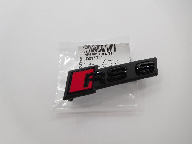 Audi Originale Scritta Nero Brillante - 4K0853736D T94