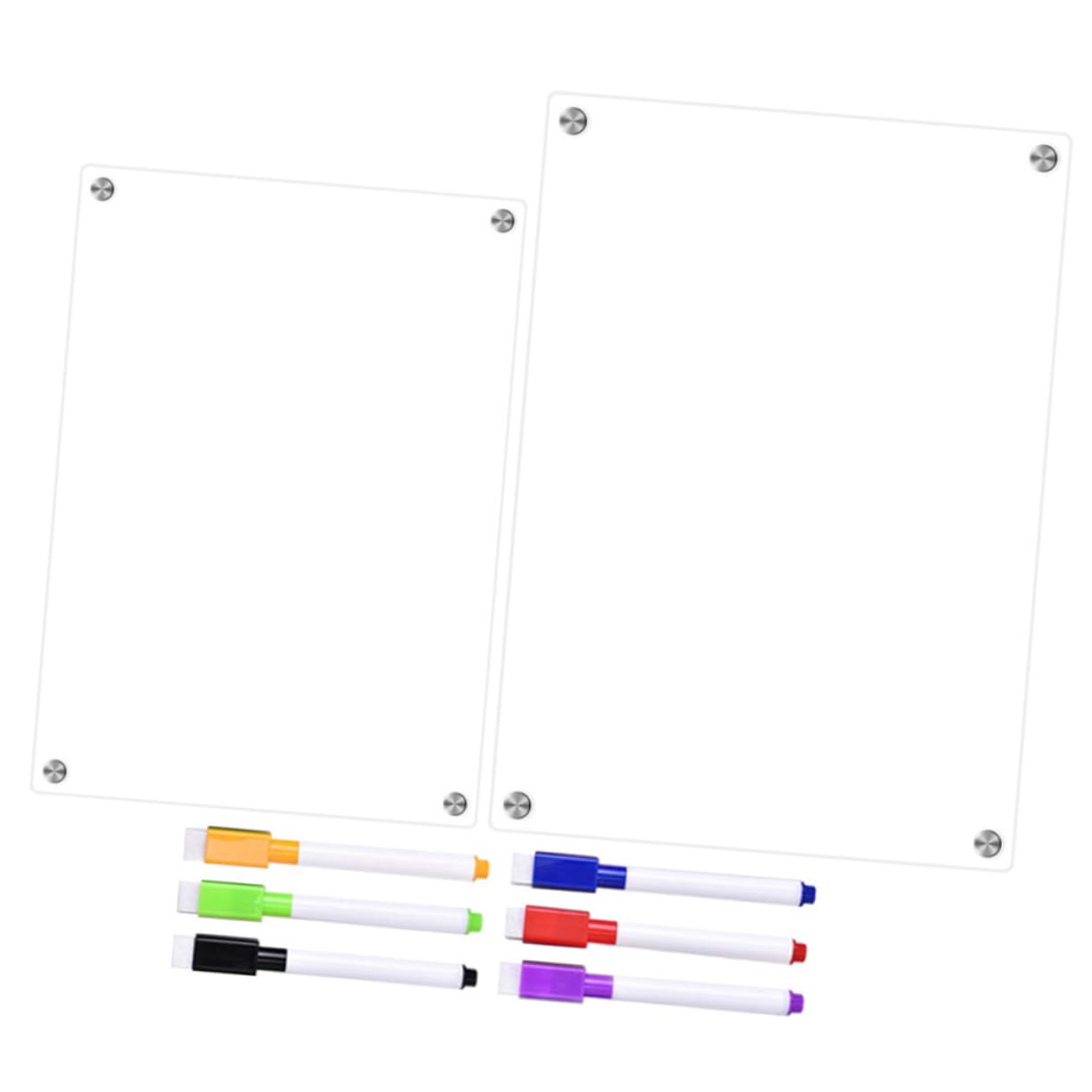 Magnetische Kühlschrank Schreibtafel aus Acryl, Trocken Abwischbar