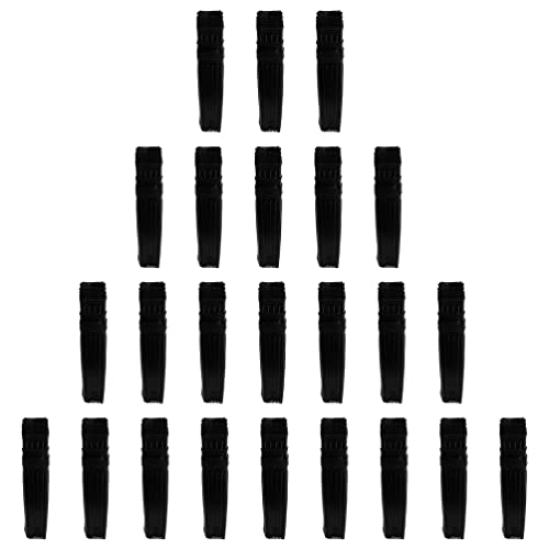 Yardwe Macetas para plántulas de árboles, 50 unidades, reutilizables, para viveros profundos, macetas grandes altas para plántulas con agujeros de drenaje, cubremacetas, 12 x 32 cm