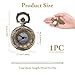 Imagen de reloj de bolsillo vintage con cadena para hombre