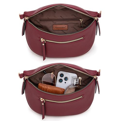 Image of Montana West Crossbody Bags for Women Bum Bag Sling Purse with Adjustable Strap