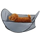 Vovotrade® Empêcher les cheveux d'animal familier de tomber au sol Outils de bavure de cisaillement d'animal familier de ménage (Gray)