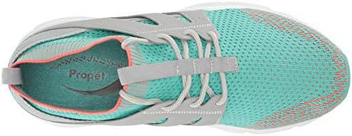 Propet Women's Stability Strider Shoe, Mint/Grey, 13 4E 4E US | Image 4