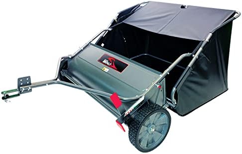 Brinly Tow Behind Lawn Sweeper – Are These 5 Picks Worth Your Money? 3 Brinly LS2-42BH-S 42" Tow-Behind Lawn Sweeper in Gunmetal Finish with Universal Hitch